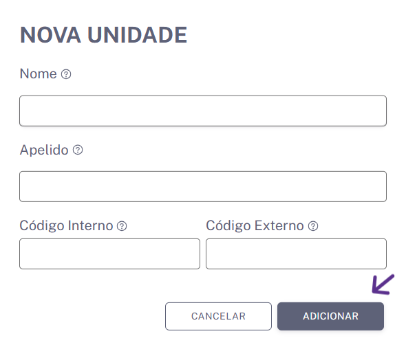 nova unidade